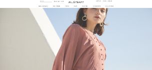 ジルスチュアートのサイトイメージ