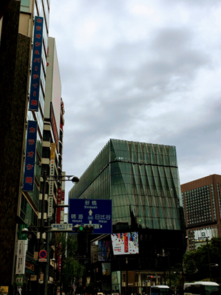 NOJESS銀座店までの道のり
